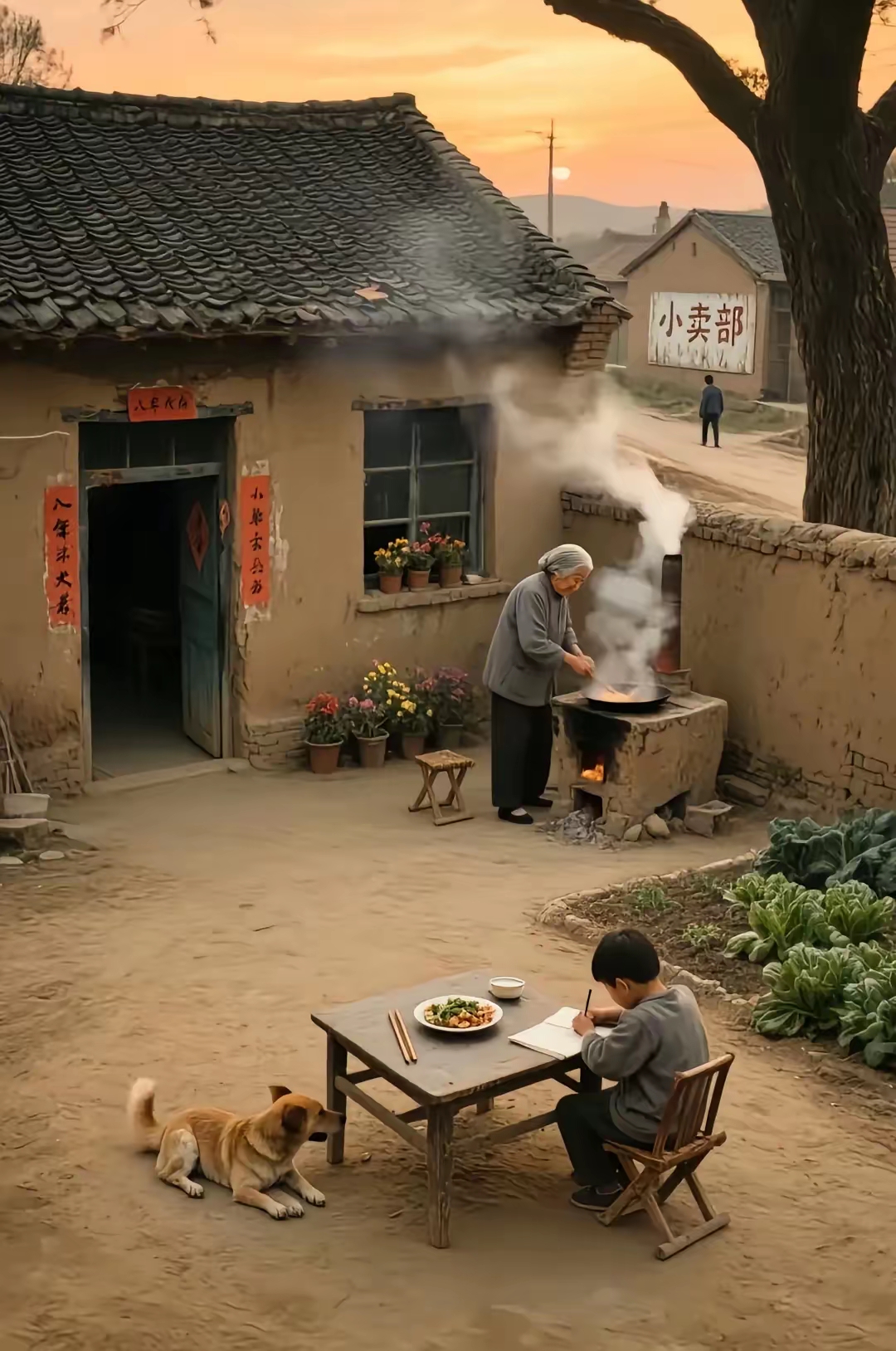 喜欢这样的温馨场景-神否